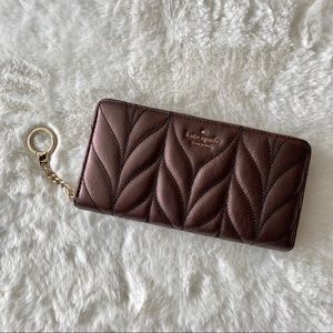Kate spade quilted wallet